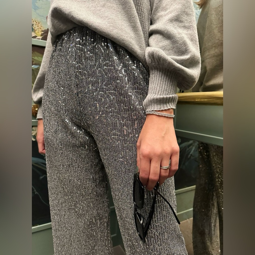 H&M sequin pants 4XL